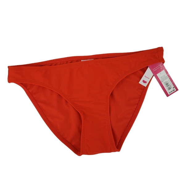 Xhilaration Red Hipster Bikini Swim Bottom - Picture 8 of 11